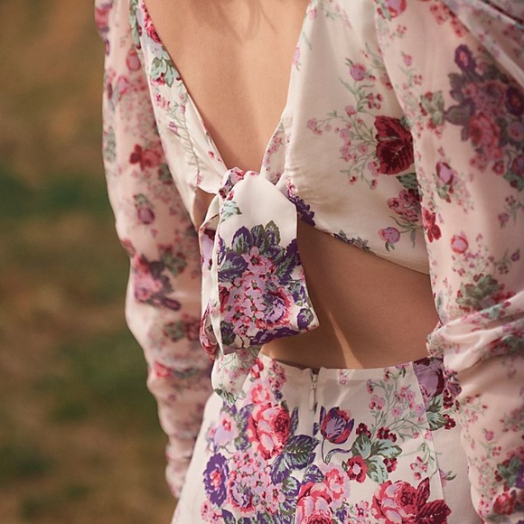 Free People X For love and Lemons Ross midi dress - Picture 5 of 5